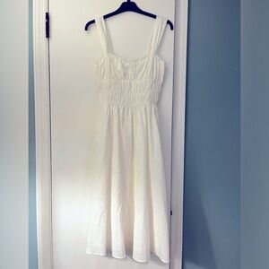 100% White Cotton Sundress